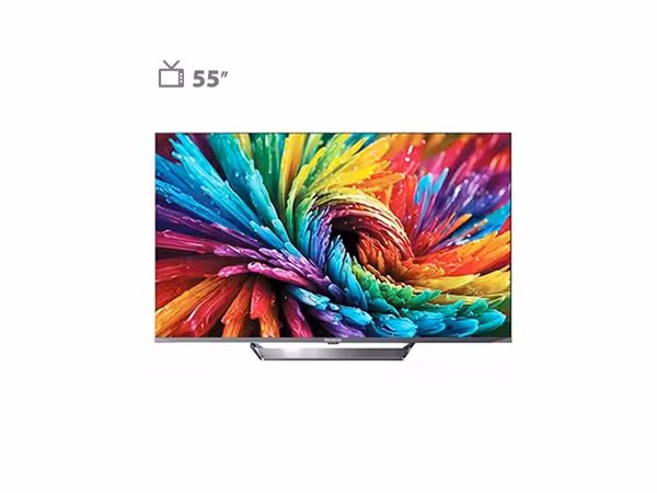 تلویزیون ال ای دی هوشمند آیوا مدل ZQ-GC3D55UHD سایز 55 اینچ