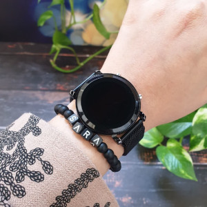 ساعت مچی ال ای دی بند حصیری LED