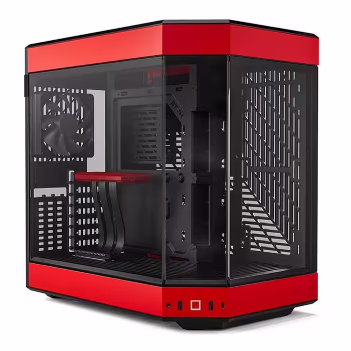 قیمت و خرید کیس کامپیوتر هایت مدل Y60 Black/Cherry | یاس ارتباط