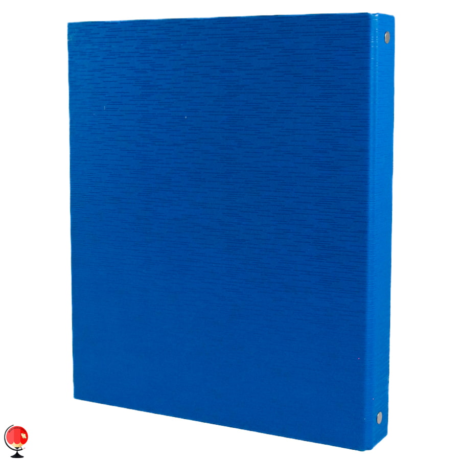 کلاسور 4 حلقه 25 سانت کتان صریر آبی