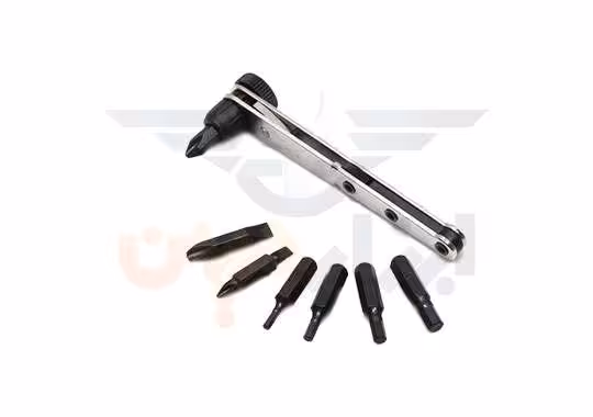 پیچ گوشتی جغجغه ای 8 عددی سان فلگ مدل sunflag wh8-777 