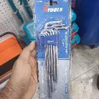 آچار آلن ستاره ای کارتی VTOOLS