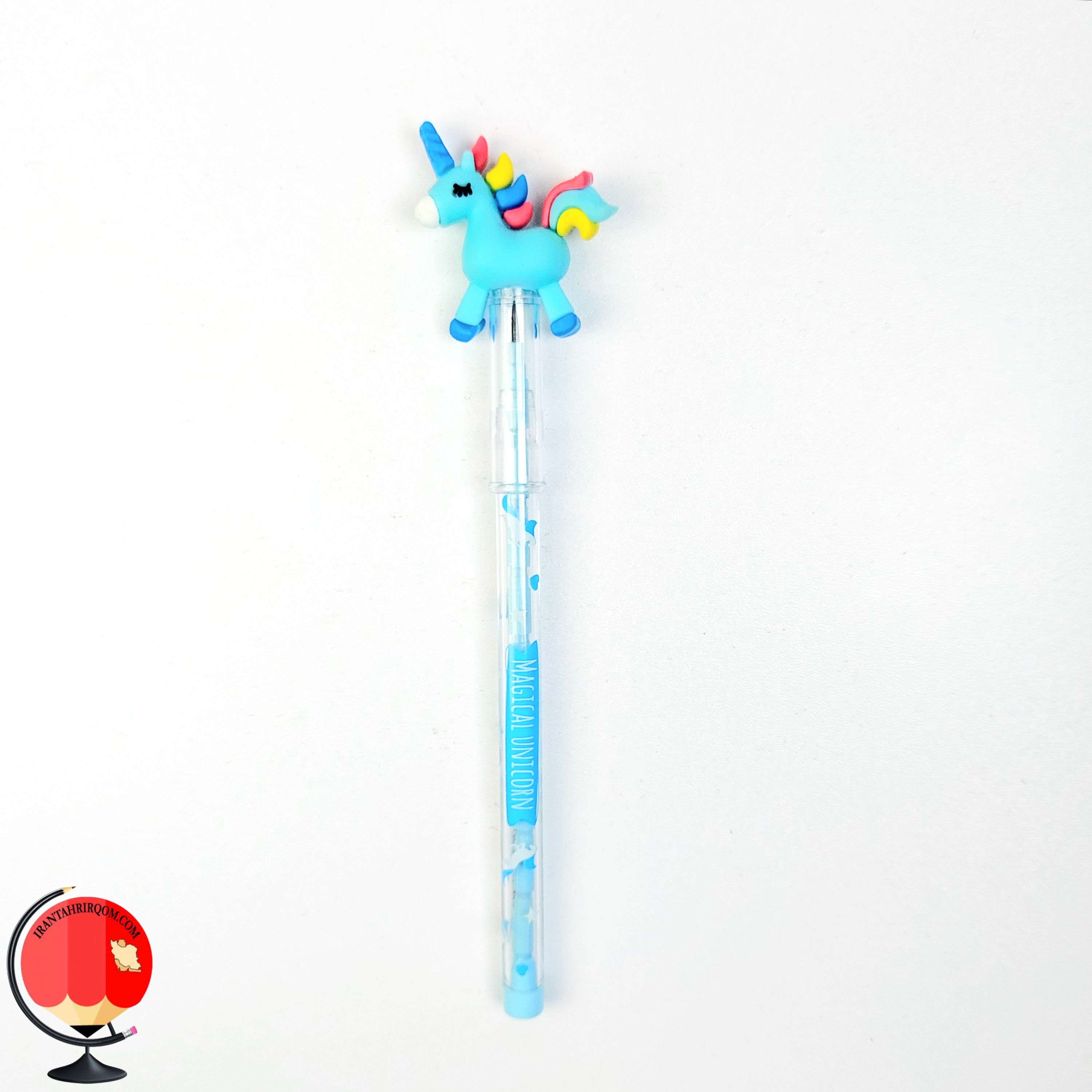 اتود فشنگی طرح اسب فانتزی ابی کد 3063