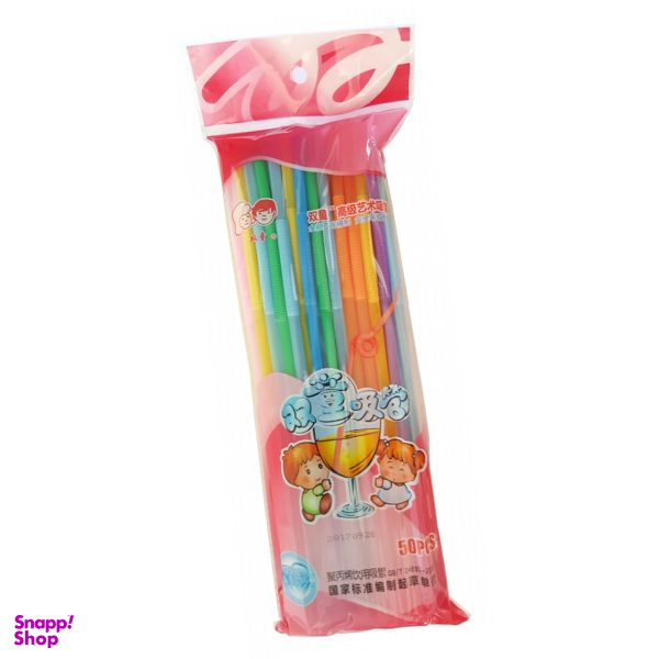 نی نوشیدنی بسته 50عددی