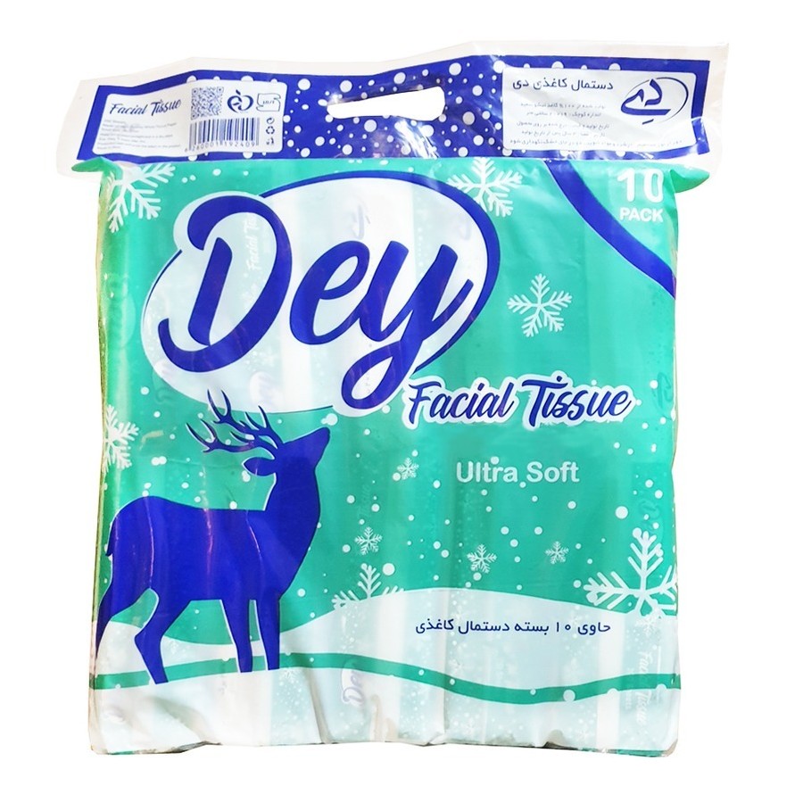 دستمال کاغذی اقتصادی 1000گرمی دی مدل ایران