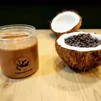 کره نارگیل شکلاتی مهیاس / بدون مواد افزودنی / 250 گرمی