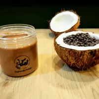 کره نارگیل شکلاتی مهیاس / بدون مواد افزودنی / 250 گرمی