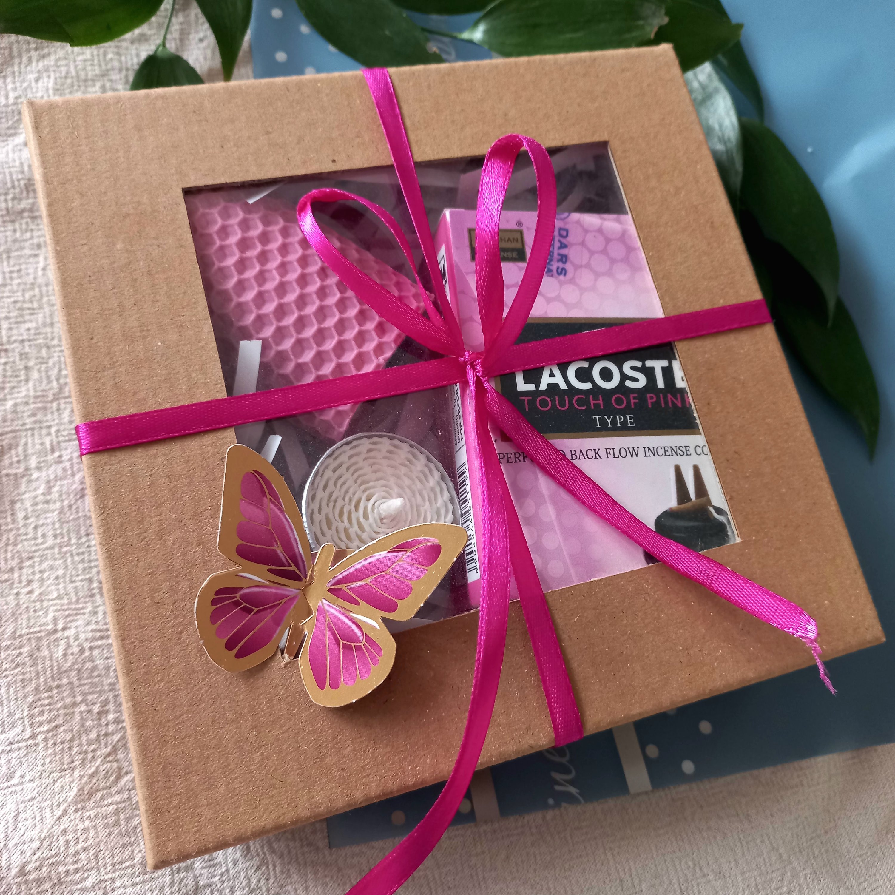 پک شمع صورتی