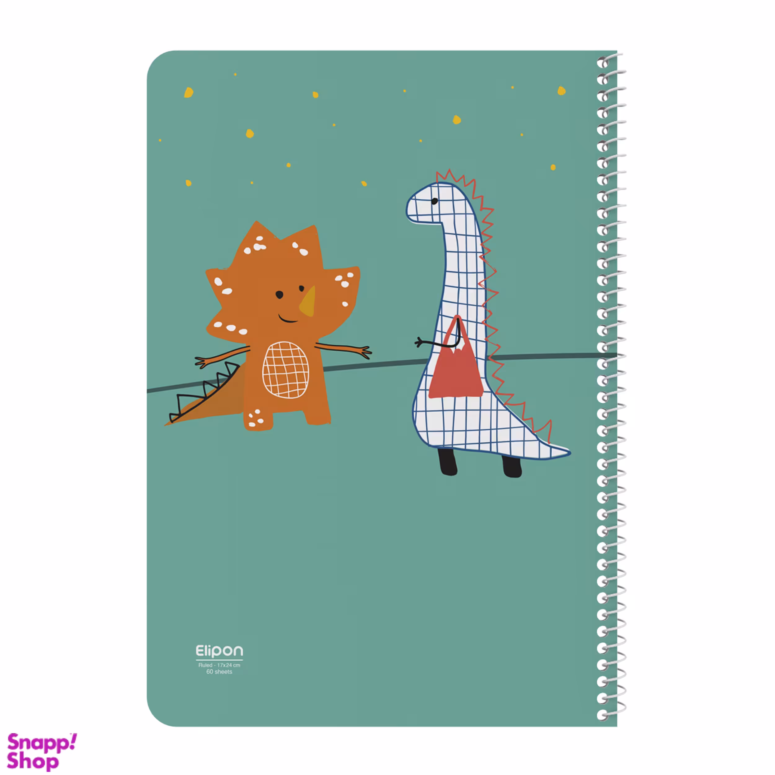 دفتر مشق 60 برگ الیپون کد 2211535