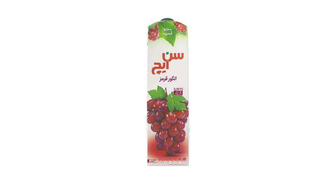 آبمیوه انگور قرمز سن ایچ حجم 1 لیتر | فروشگاه اینترنتی تاتا کالا