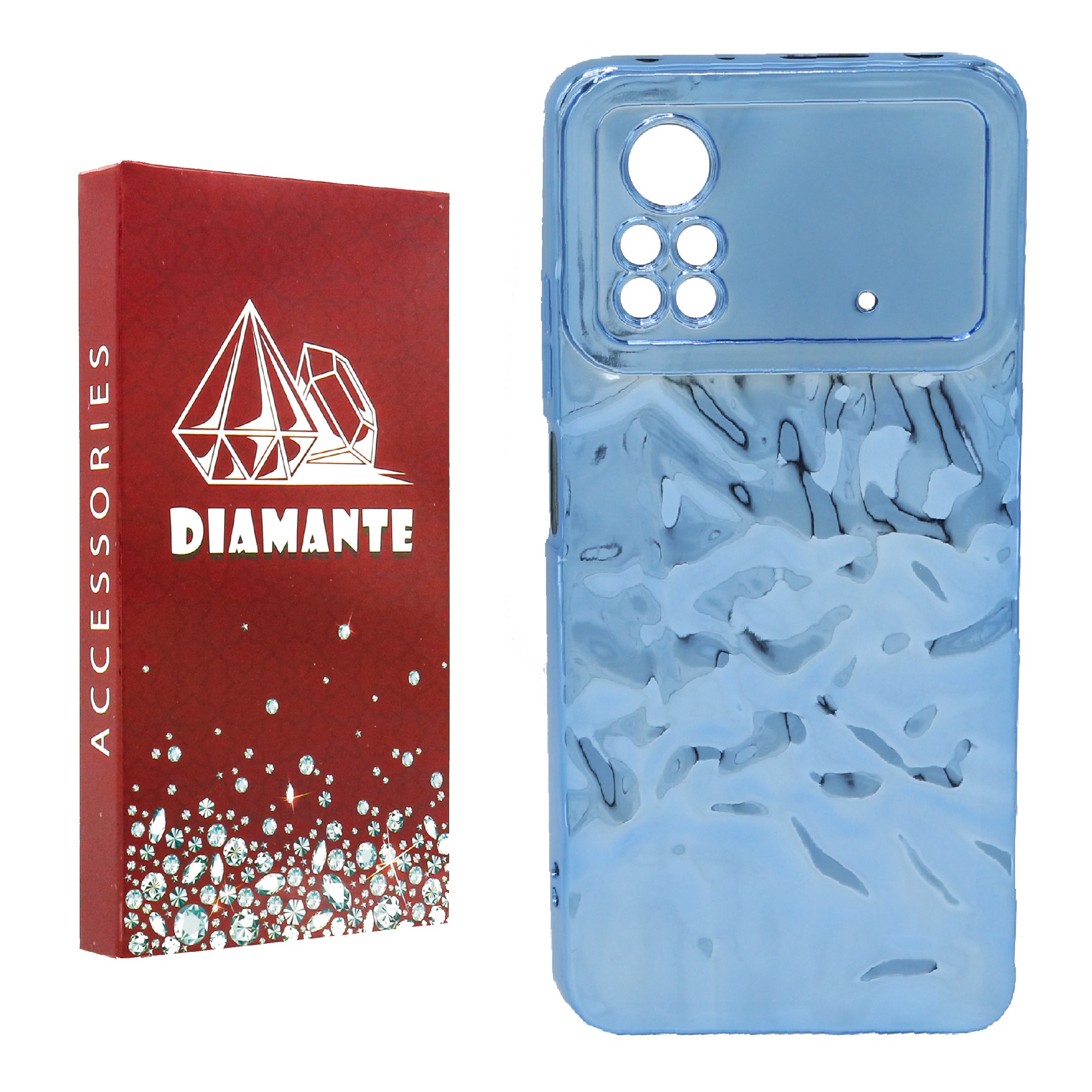 کاور مدل هولوگرام برجسته متاسب برای گوشی شیائومی  poco x4 pro