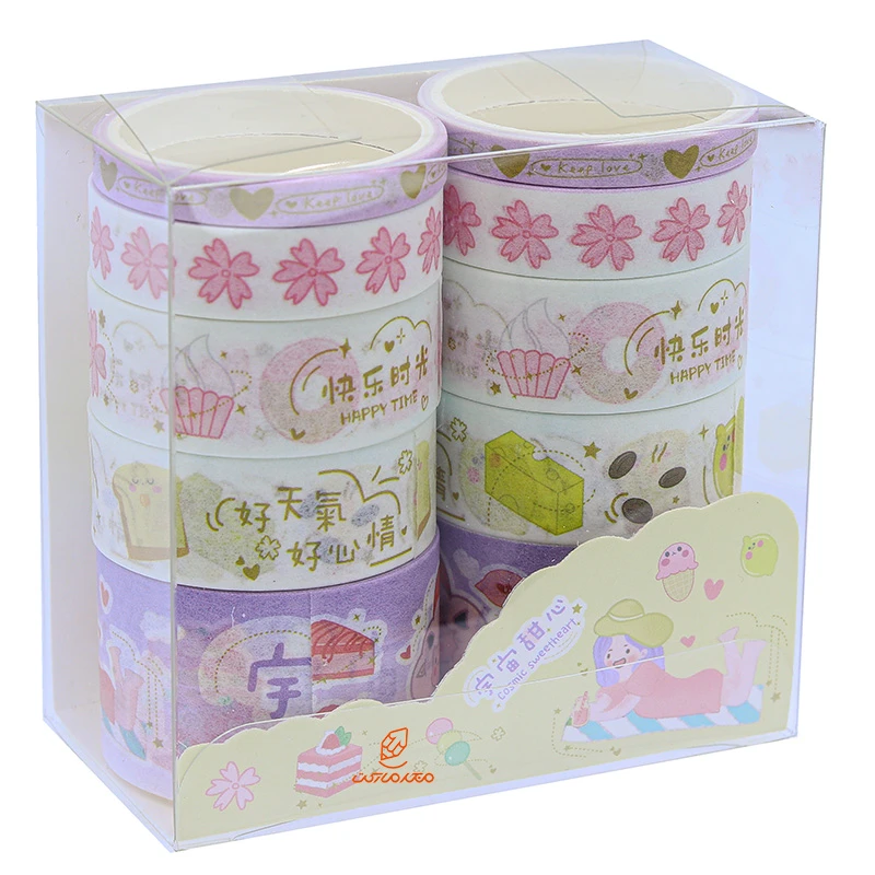 چسب نواری طرحدار 637 طرح پنیر و موش واشی