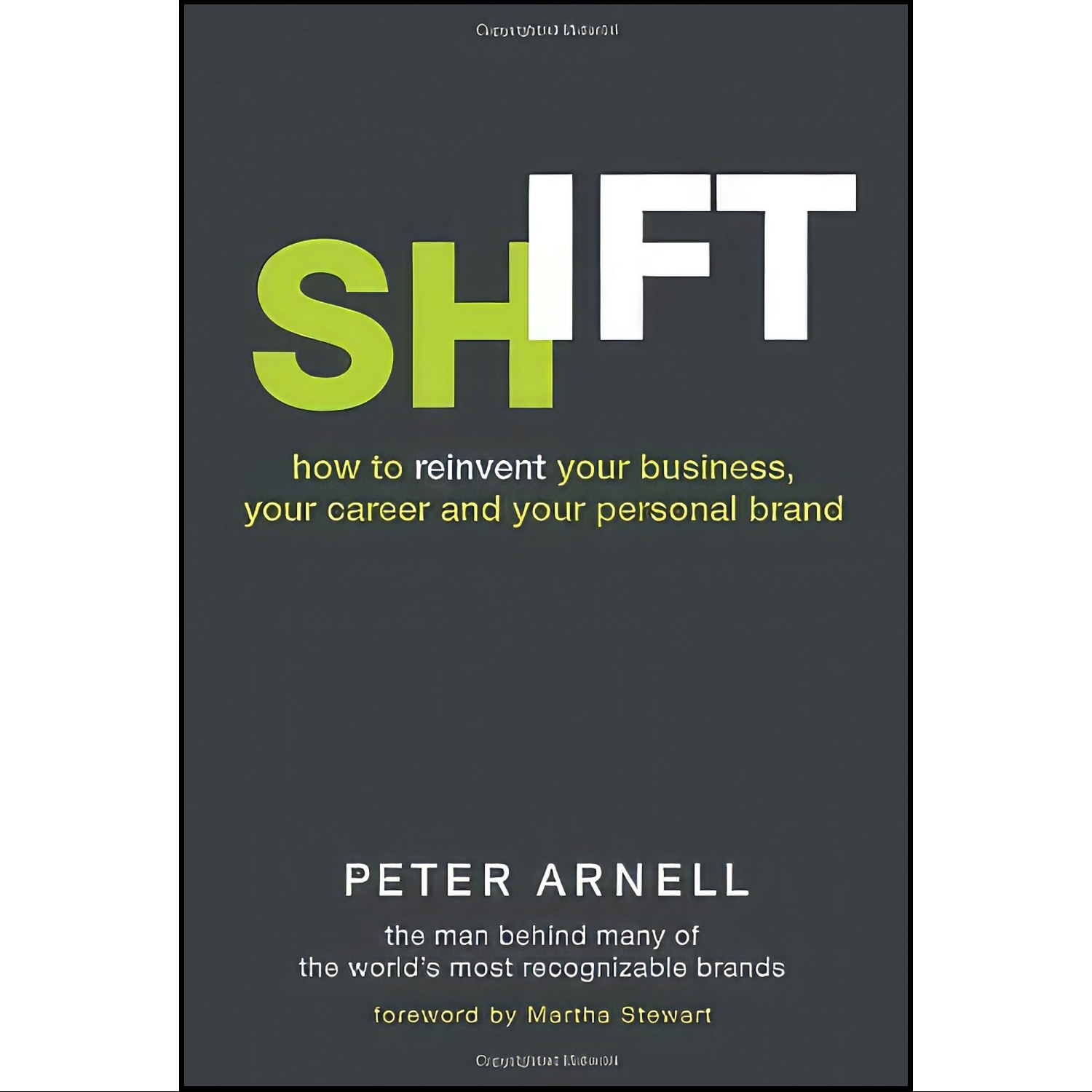 کتاب زبان اصلی Shift اثر Peter Arnell