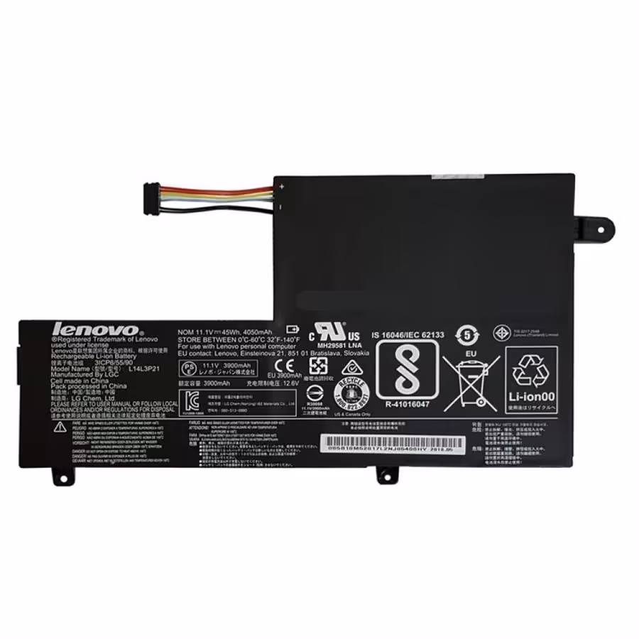 باتری لپ تاپ لنوو L14L3P21 مناسب برای لپ تاپ لنوو Yoga 500-14ISK