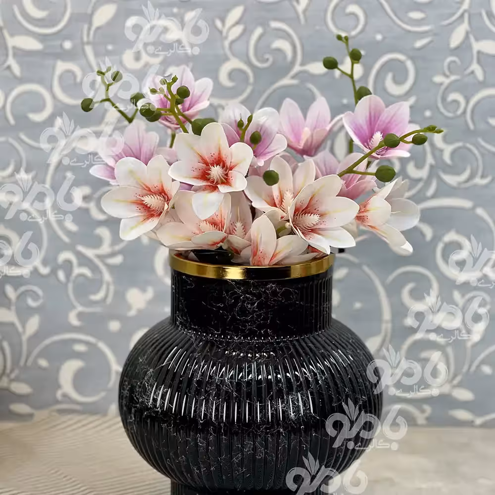 گل مصنوعی بوته ای ارکیده 00096