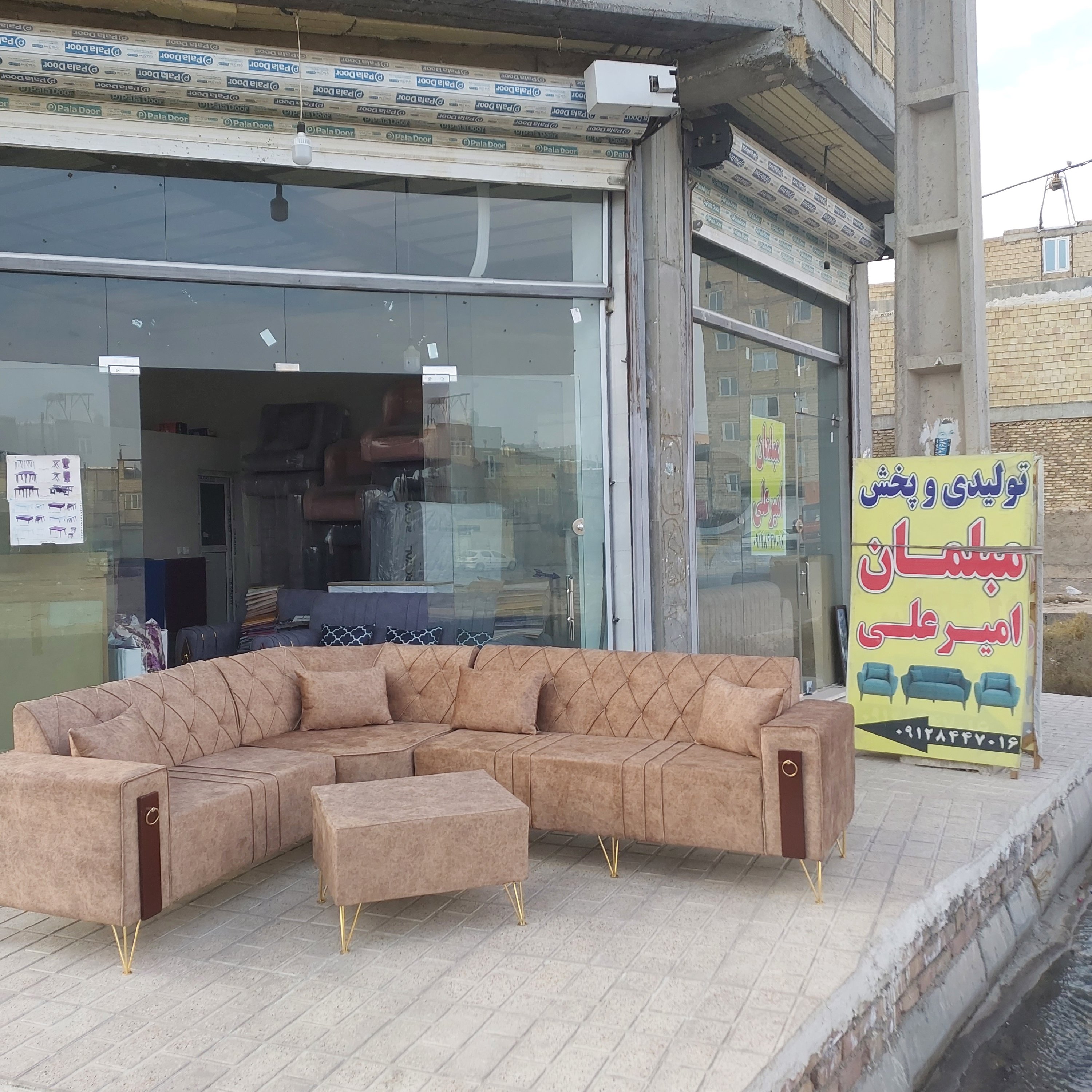 مبل ال چستر 6نفره تنوع رنگ به‌ دل‌خواه مشتری هزینه باربری جداست 