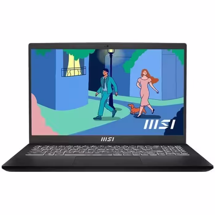 لپ تاپ 15.6 اینچی ام اس آی مدل Modern 15 B12MO با پردازنده i5 1235U، رم 16 گیگابایت DDR4، حافظه 500 گیگابایت SSD و گرافیک Iris Xe