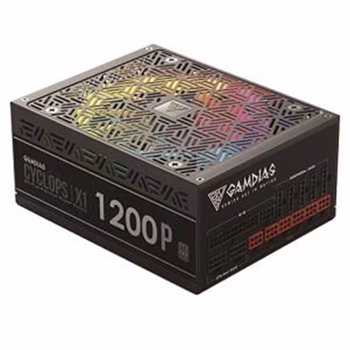 منبع تغذیه ماژولار گیمدیاس مدل CYCLOPS X1-1200W-P