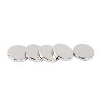 آهنربا نئودیمیوم سوپرمگنت استوانه سایز 12x2 mm میلیمتر بسته 5عددی مگامگنت 