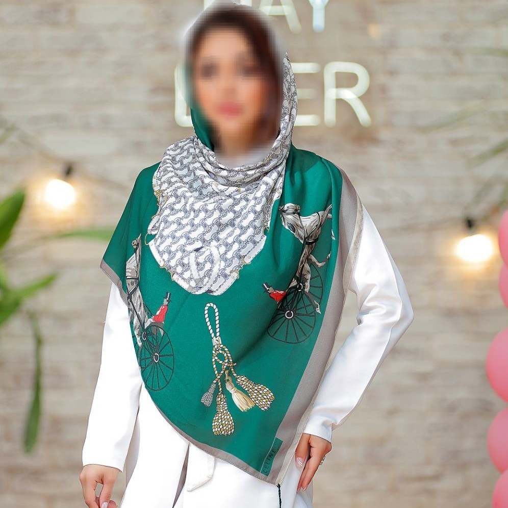 روسری نخی 6طرح متنوع