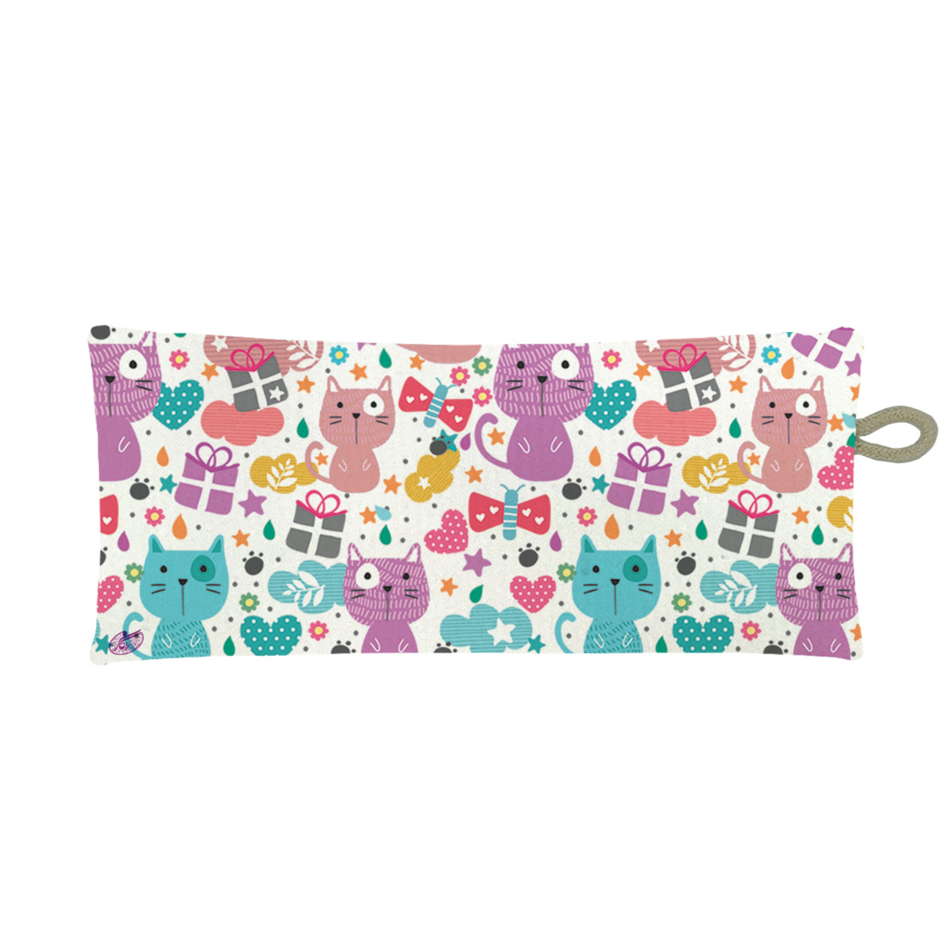 جامدادی جنس مخمل تک زیپ کد JSKH020