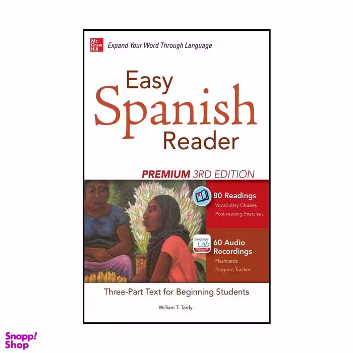 کتاب Easy Spanish Reader Premium 3rd Edition اثر William T Tatdy انتشارات مک گروهیل