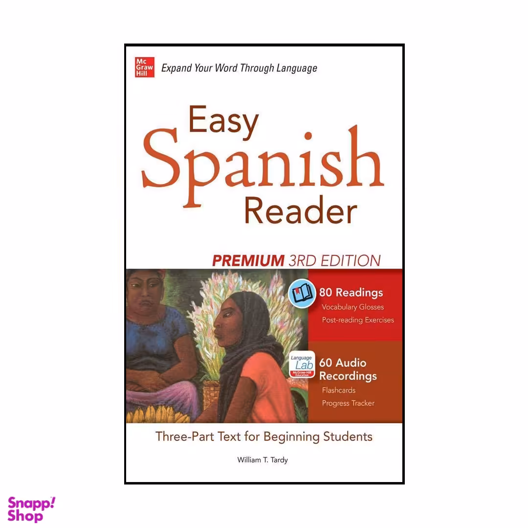 کتاب Easy Spanish Reader Premium 3rd Edition اثر William T Tatdy انتشارات مک گروهیل