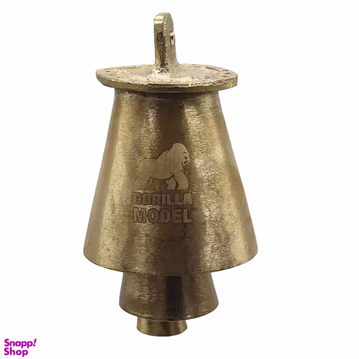 آویز تزیینی مدل زنگوله گوریلا کد YP-3GHOLO-130MM