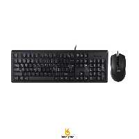 کیبورد و ماوس با سیم ای فورتک مدل KR-9276