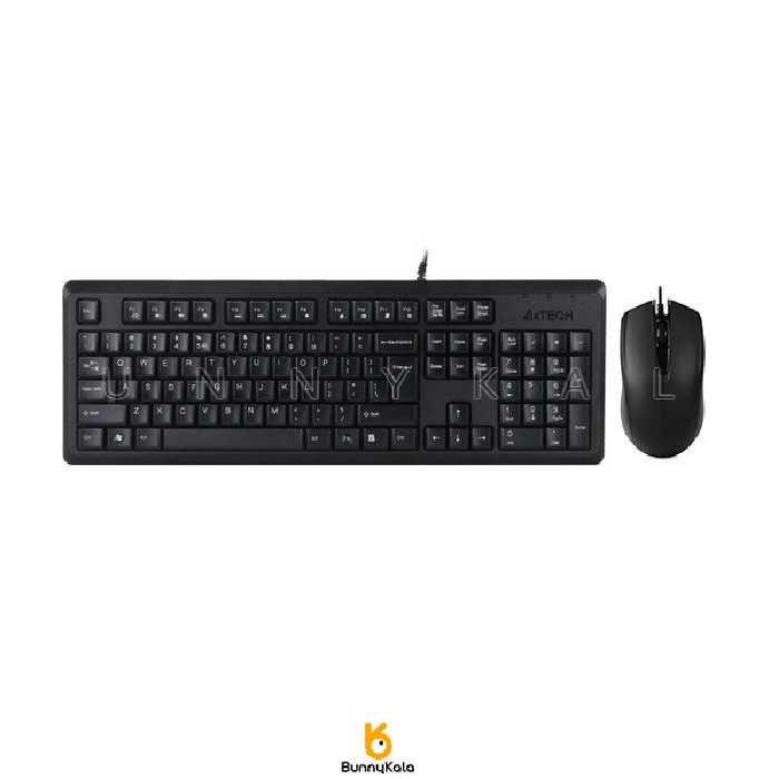 کیبورد و ماوس با سیم ای فورتک مدل KR-9276