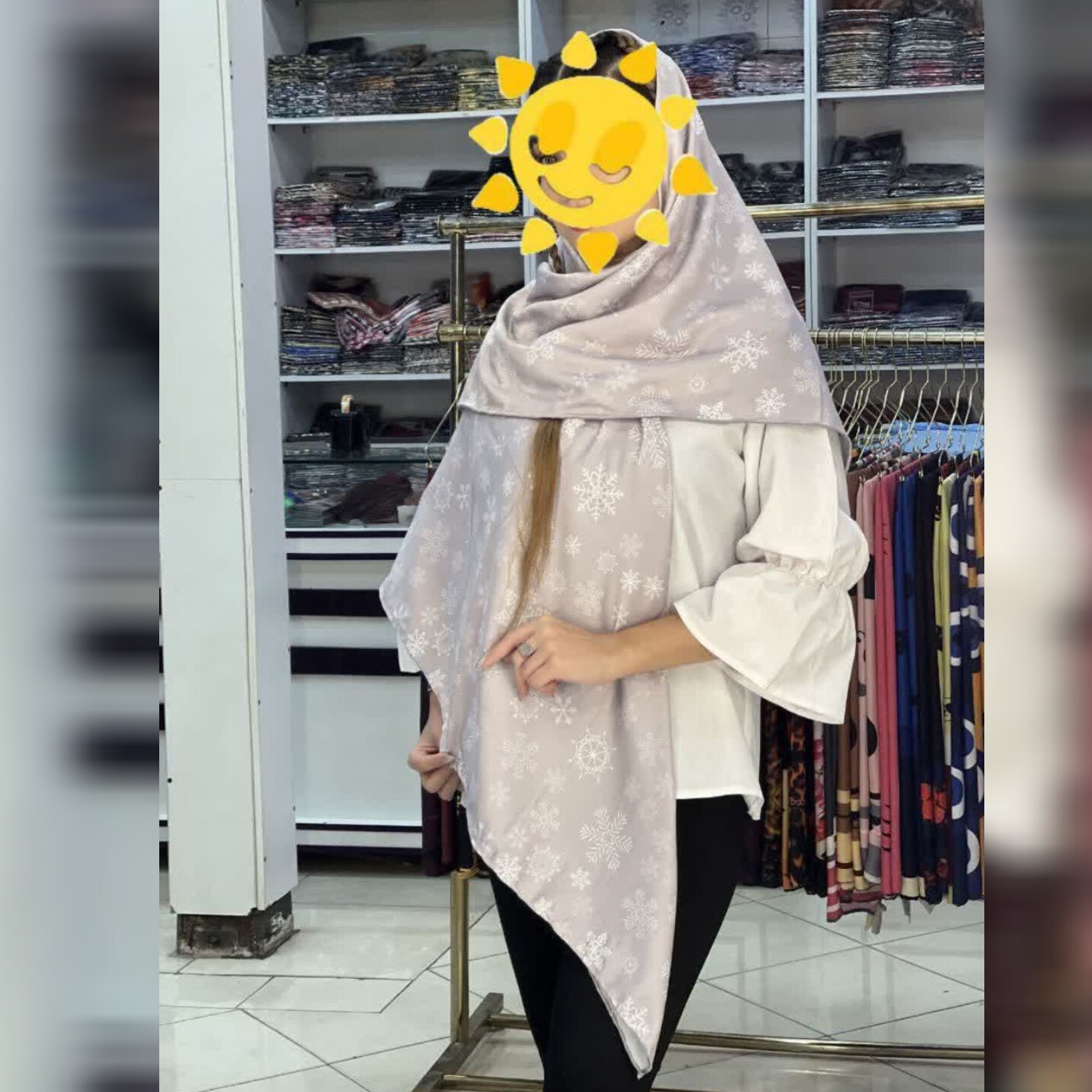 روسری نخی ابریشم