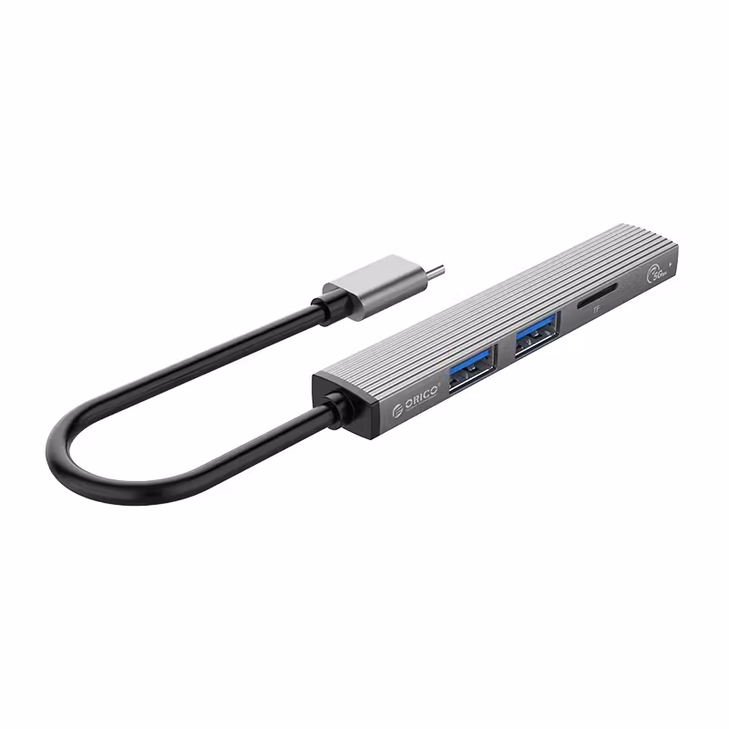 هاب Type-C به USB/TF اوریکو مدل AH-12F