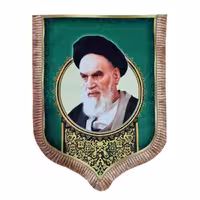 102054-بیرق مخمل 50در70 دالبری طرح امام خمینی ره