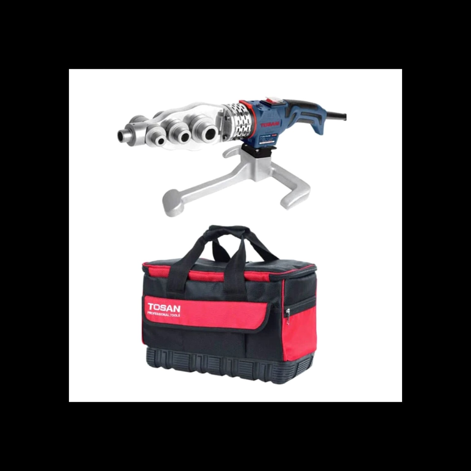 اتو لوله توسن (بهمراه کیف و لوازم)