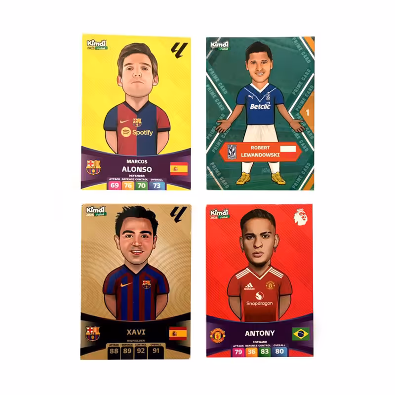 اسباب بازی شانسی کیمدی مدل لواندوفسکی مجموعه 4 عددی