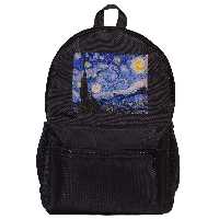 کوله پشتی طرح شب پر ستاره ونگوگ The Starry Night