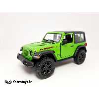 ماشبن فلزی جیپ رانگلر سبز jeep