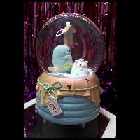 گوی موزیکال طرح پنگوئن و خرس سفیدکوکی