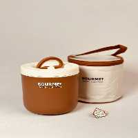 ظرف غذا داخل استیل GOURMET کد002130