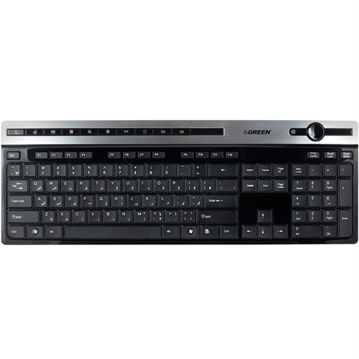 کیبورد با سیم گرین GK-503