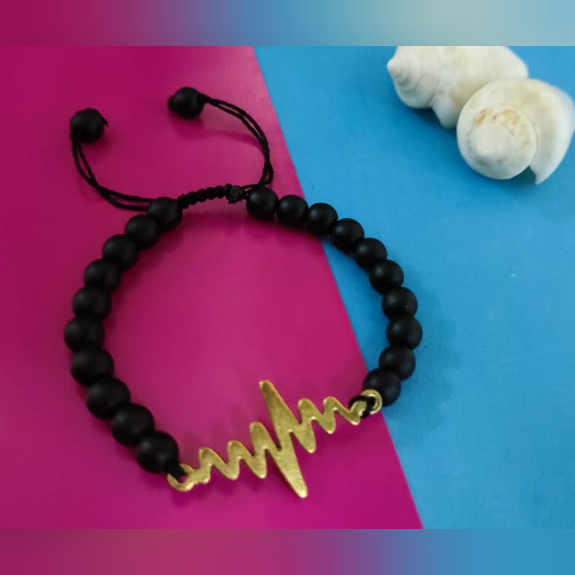 دستبند  طرح ضربان 