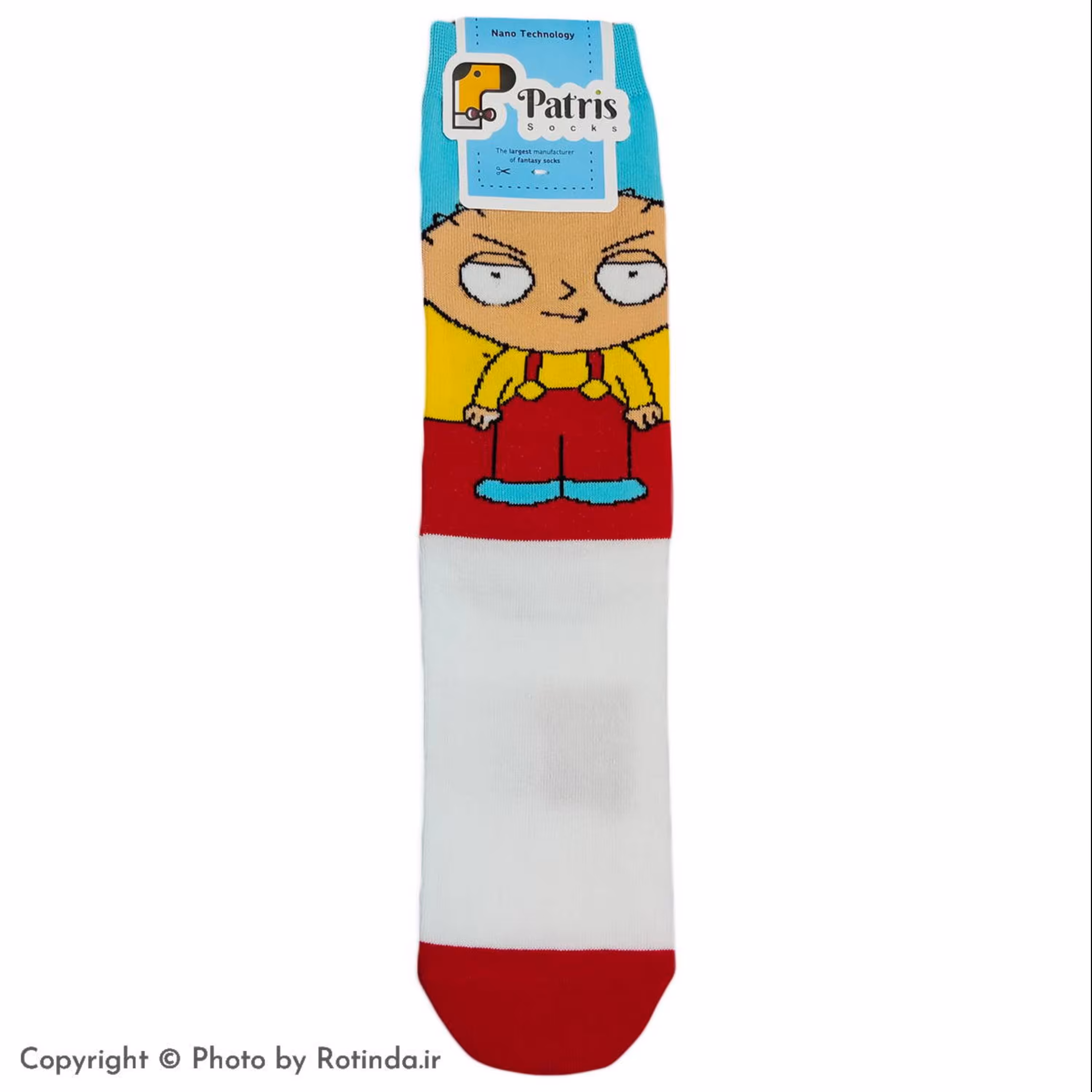 جوراب ساق دار صاف کارتونی 108 پاتریس Patris کد 104ta