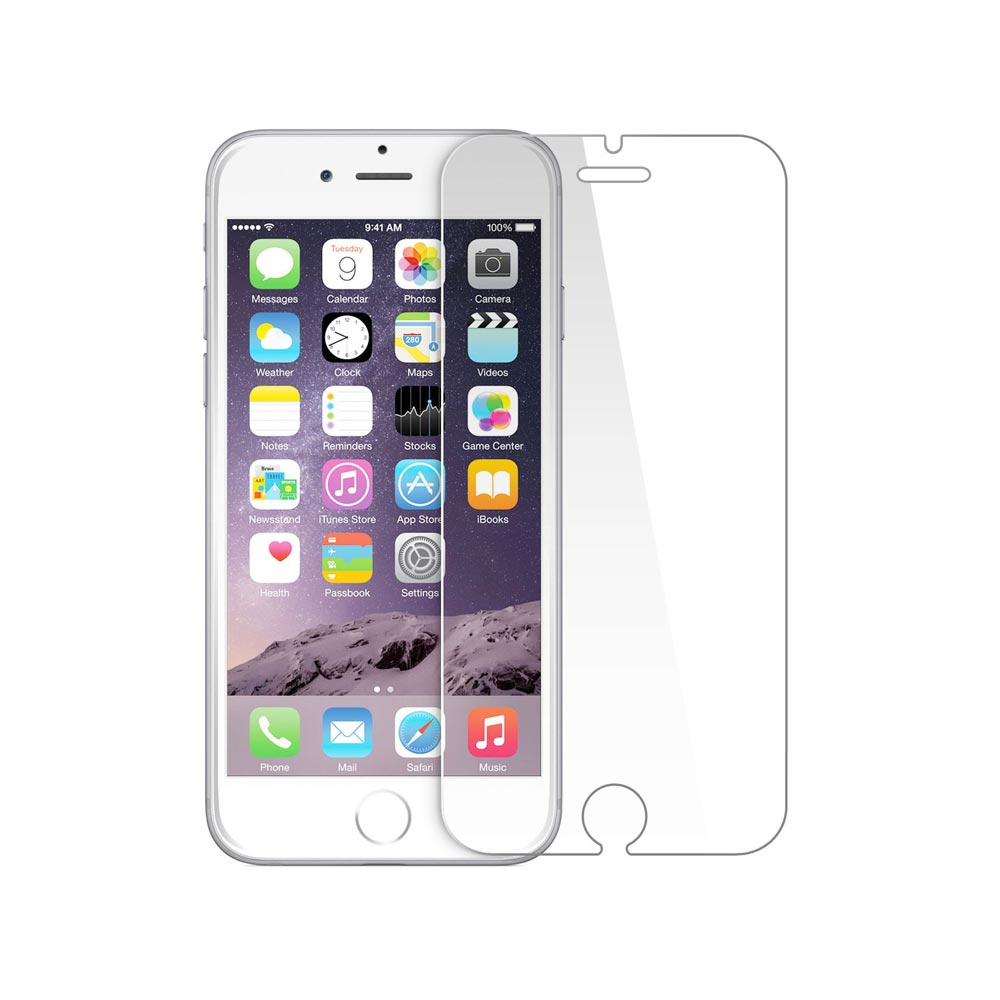 محافظ صفحه گلس گوشی موبایل آیفون iPhone 6 / 6s مدل 2.5D