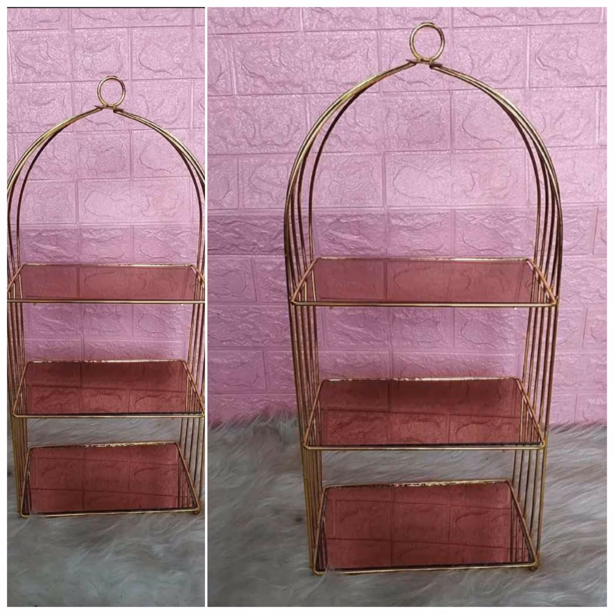 قفس سه طبقه مستطیل