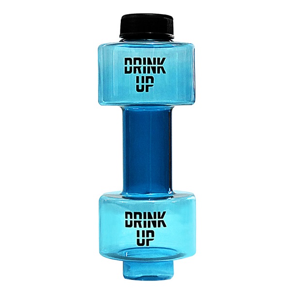 قمقمه پلاستیکی طرح دمبل 600ml