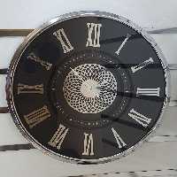 ساعت دیواری  خورشیدی تمام فلزی آبکاری فورتیک  AVISA