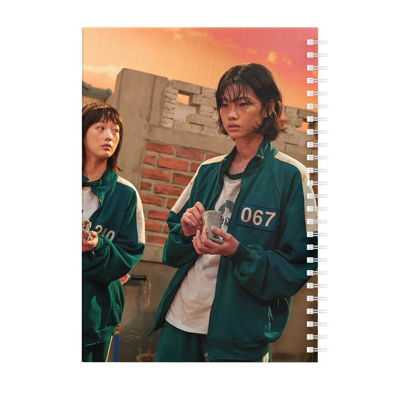 دفتر یادداشت باژیکان مدل Squid Game کد 2011187