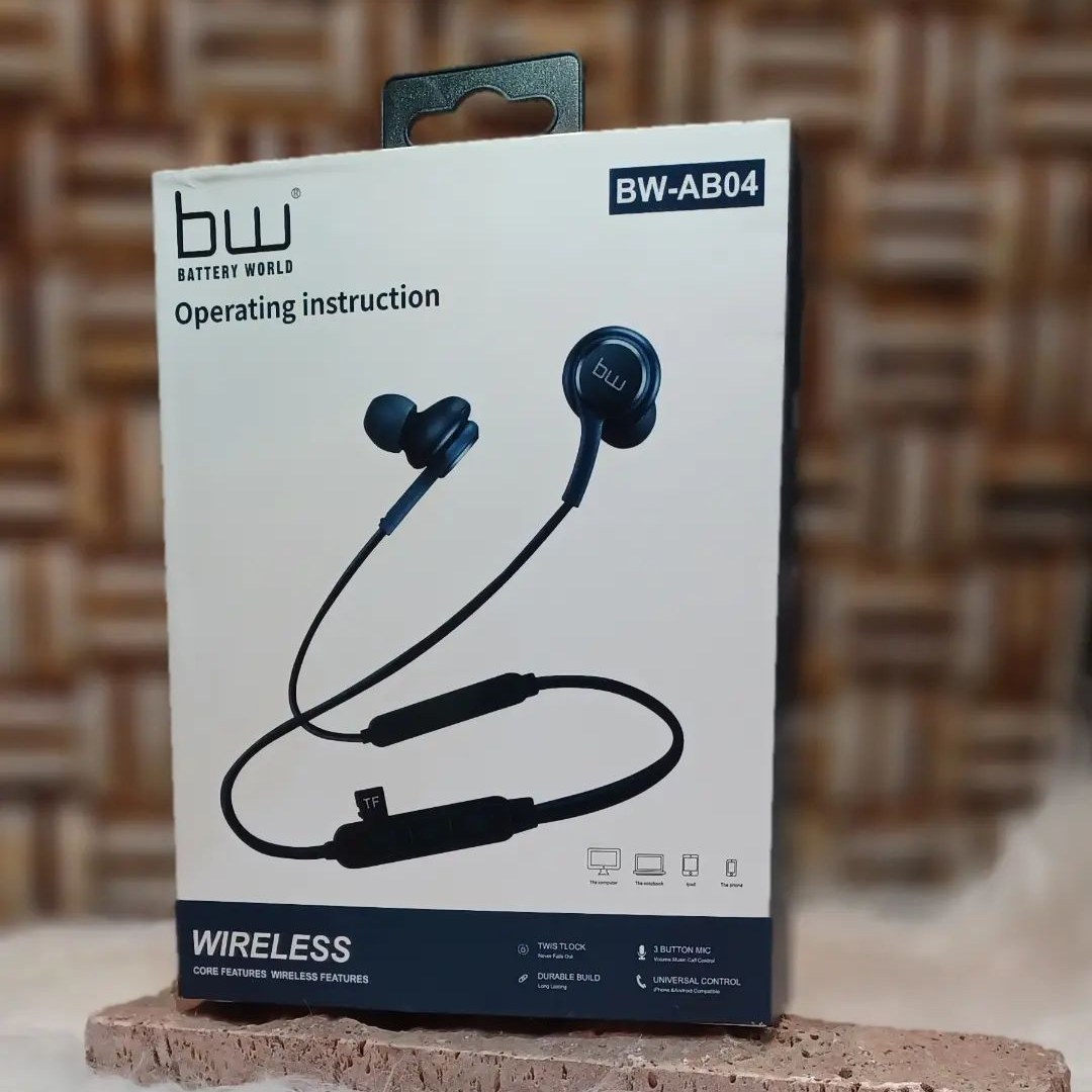 هندزفری بلوتوثی گردنی مدل BW-AB04