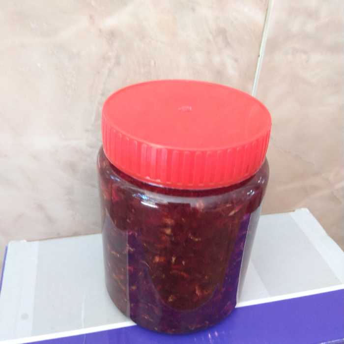 مربای گل محمدی خانگی کاملا طبیعی