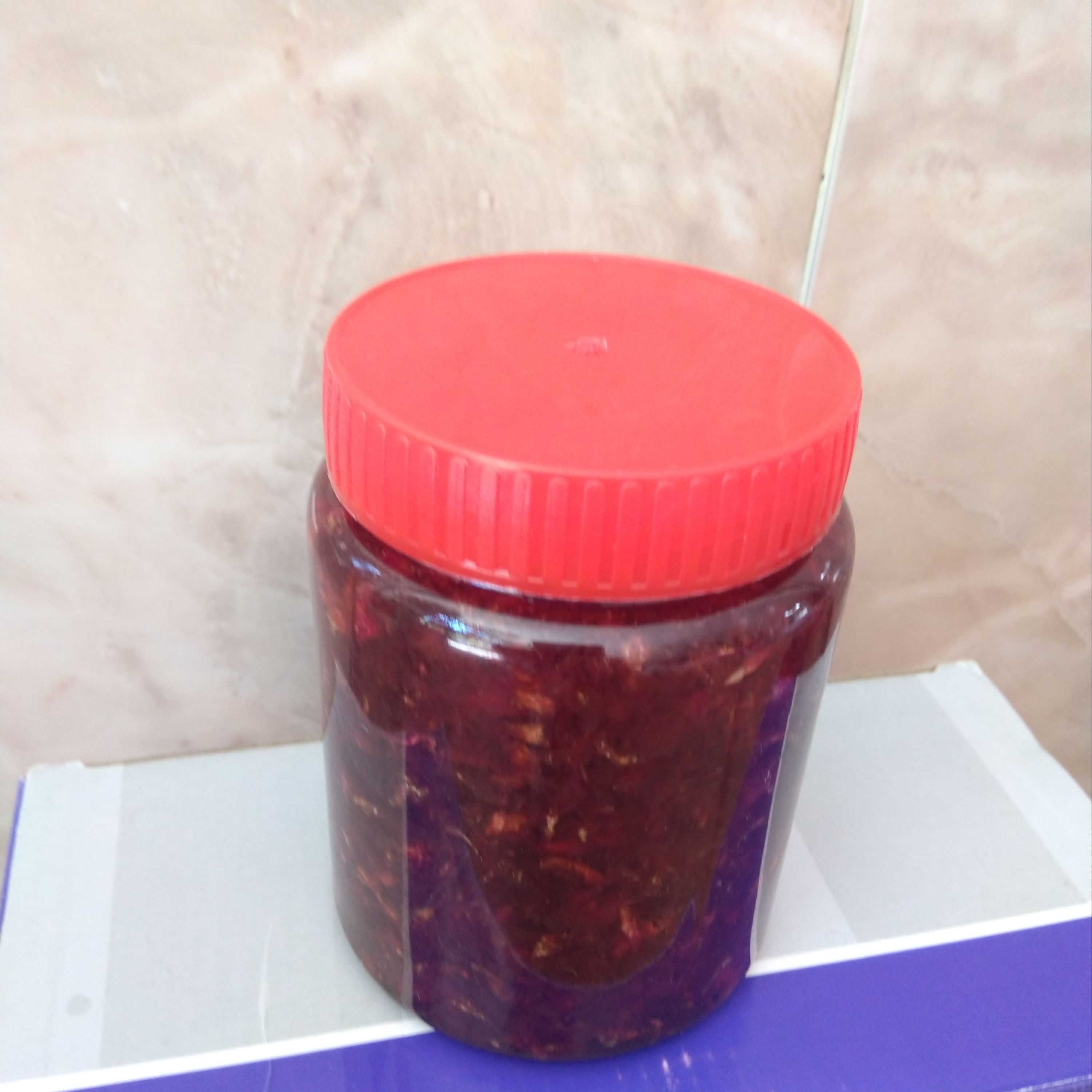 مربای گل محمدی خانگی کاملا طبیعی